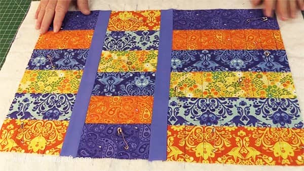 simple placemat tutorial quilted