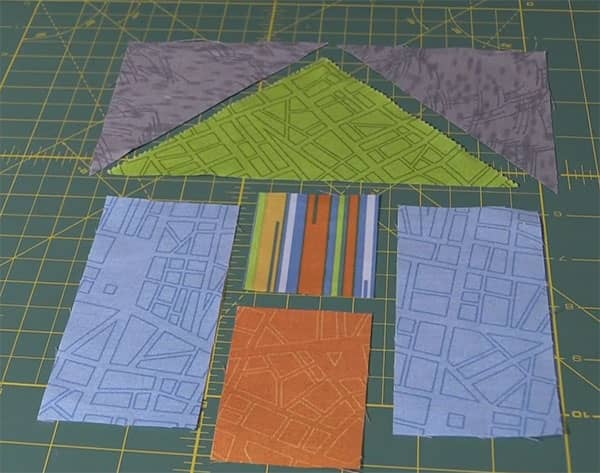 village quilt block tutorial